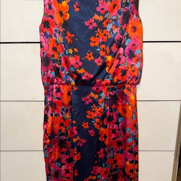 Evan Picone Vibrant Floral Sheath Dress Size 4 - Picture 5 of 6